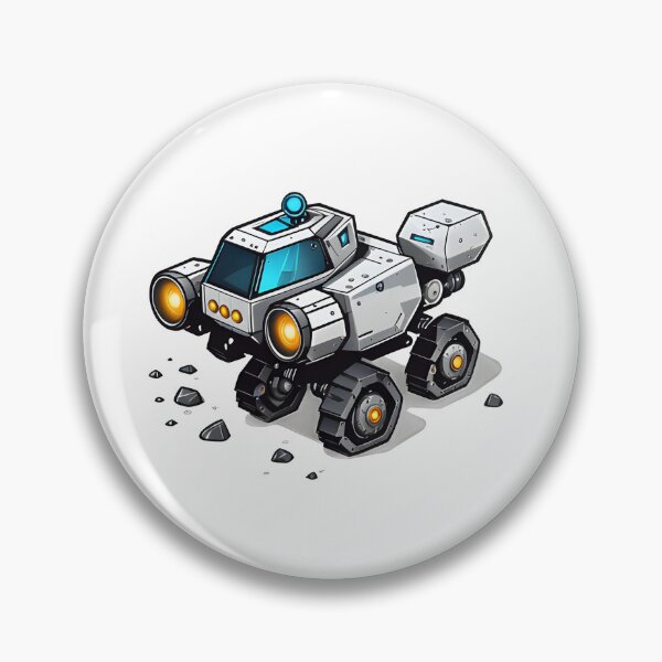 Item preview, Rock finder vehicle SciFi designed and sold by SpaceRockMining.