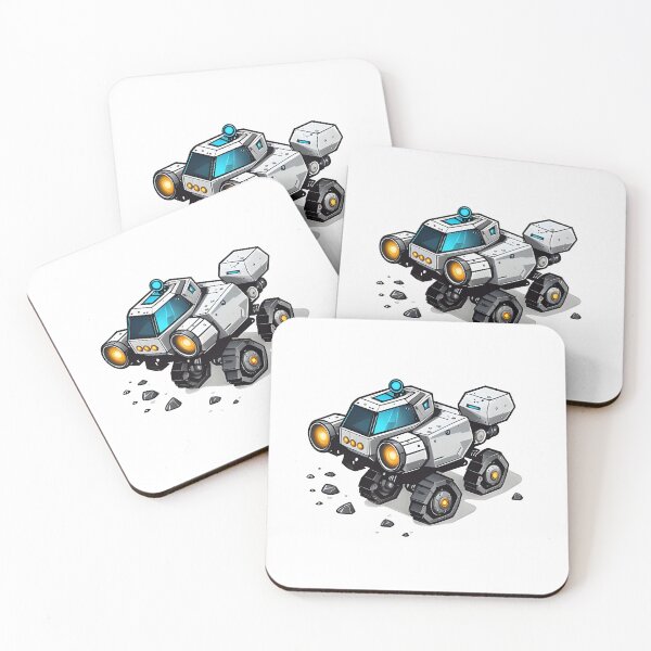 Item preview, Rock finder vehicle SciFi designed and sold by SpaceRockMining.
