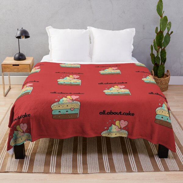 Item preview, All about cake - cherry red designed and sold by CushyNest.