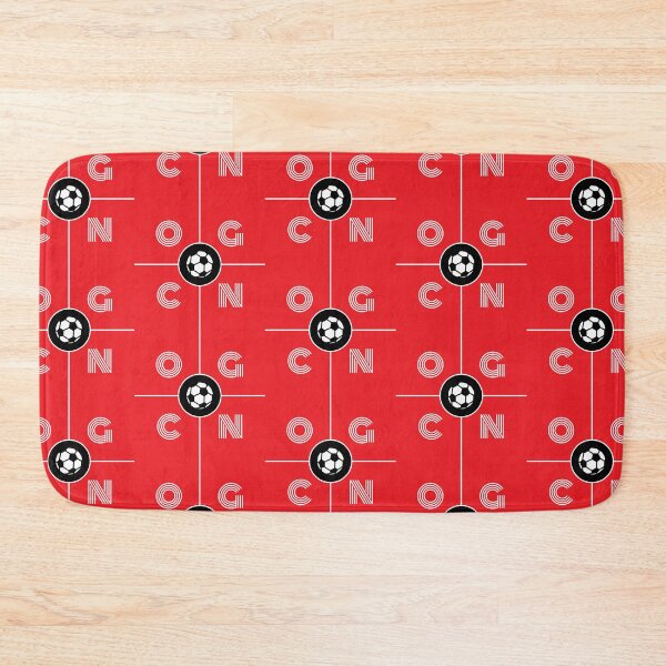 Aperçu de l'œuvre OGC Nice OGCN Football Illustration de style minimaliste créée et vendue par kakarikihill.