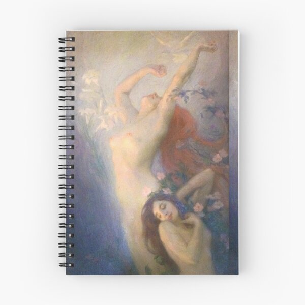 Item preview, HD. Dawn (L'Aube), 1900, by Victor Prouvé designed and sold by MINDTHECHERRY.