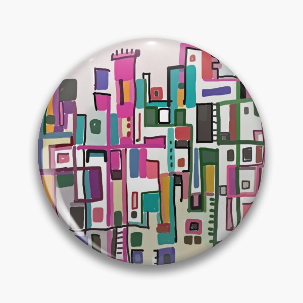 Item preview, GeoDance No126 with Red and Pink designed and sold by SCAartwork.