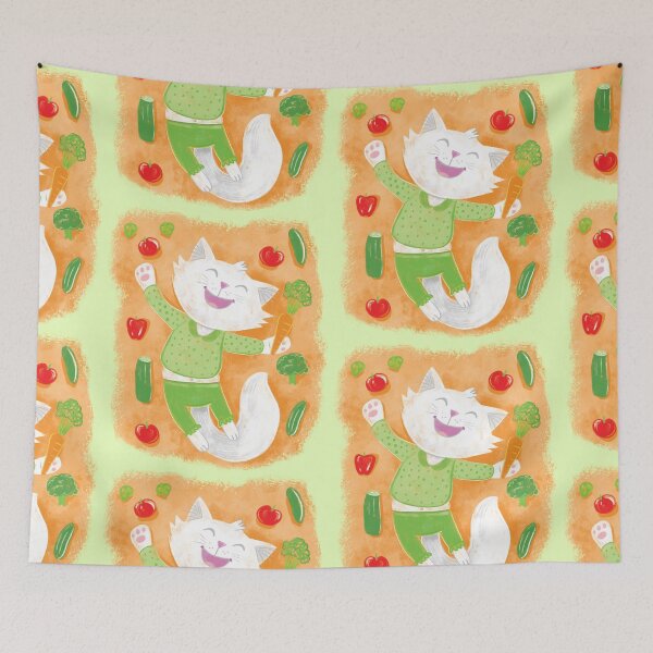 Item preview, Happiest Salad Cat designed and sold by jasmineberry.