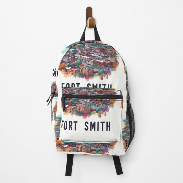 Item preview, Fort - Smith Watercolor Illustration designed and sold by PaintMeWorld.