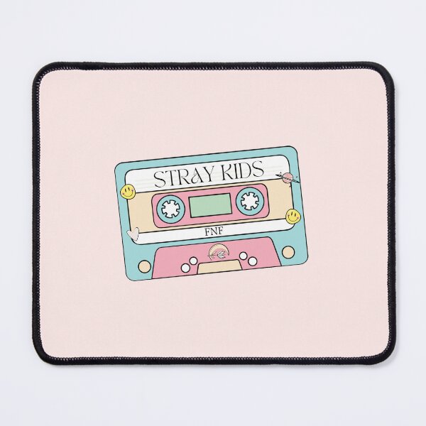 Item preview, STRAY KIDS FNF retro pastel cassette tape designed and sold by My Haven.