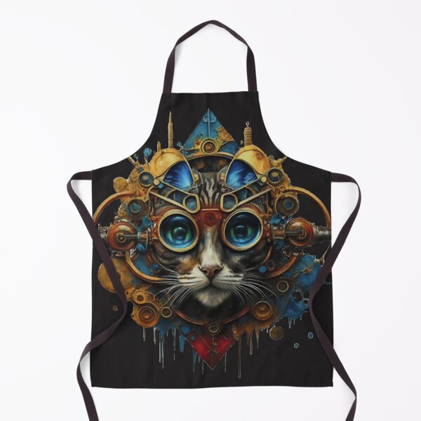 Item preview, Steampunk Cat designed and sold by Enchanted Patterns of Alice.