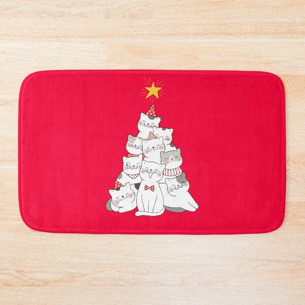 Item preview, Cat Christmas Tree  designed and sold by RedPumpFlash.