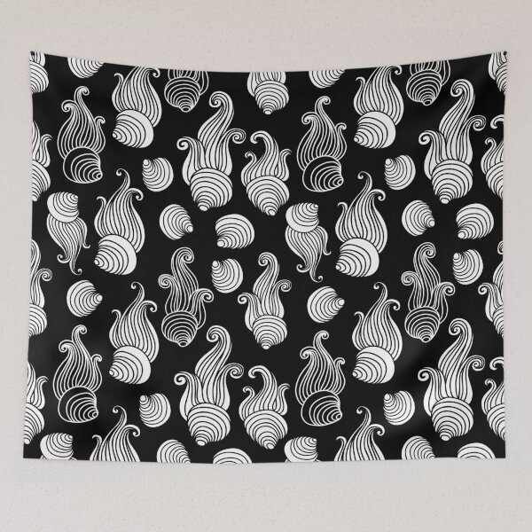 Item preview, Funny Sea Shell Pattern designed and sold by stylebytara.