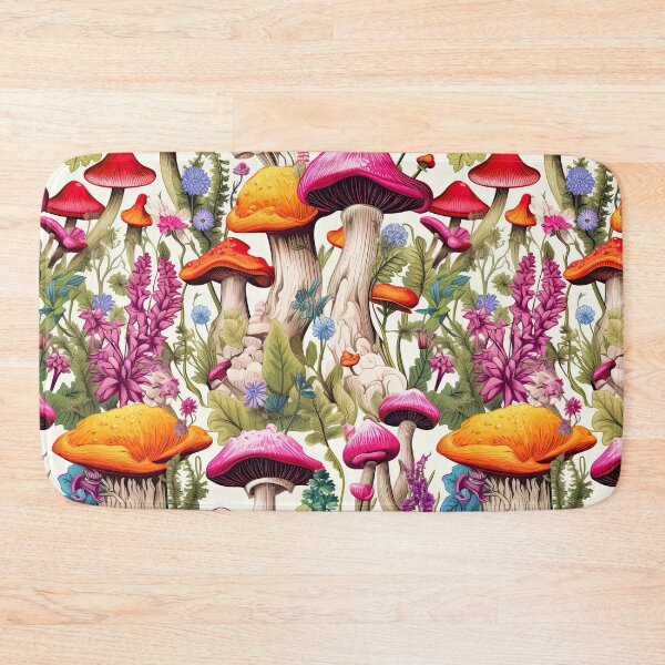 Artikelvorschau, Fungi Fantasia: A Mushroom Pattern Collection - Design 15 entworfen und verkauft von kawaiidoodlesuk.