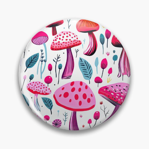 Artikelvorschau, Fungi Fantasia: A Mushroom Pattern Collection - Design 16 entworfen und verkauft von kawaiidoodlesuk.