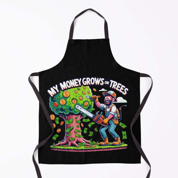 Item preview, Funy My Money Grows on Trees designed and sold by ArtFeverShop.