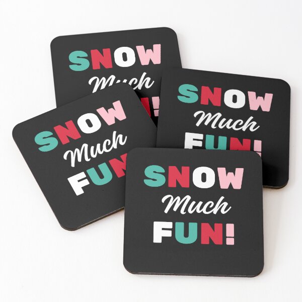 Item preview, Snow Much Fun designed and sold by RedPumpFlash.