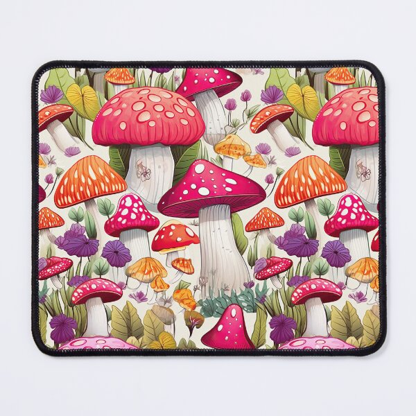 Artikelvorschau, Fungi Fantasia: A Mushroom Pattern Collection - Design 17 entworfen und verkauft von kawaiidoodlesuk.