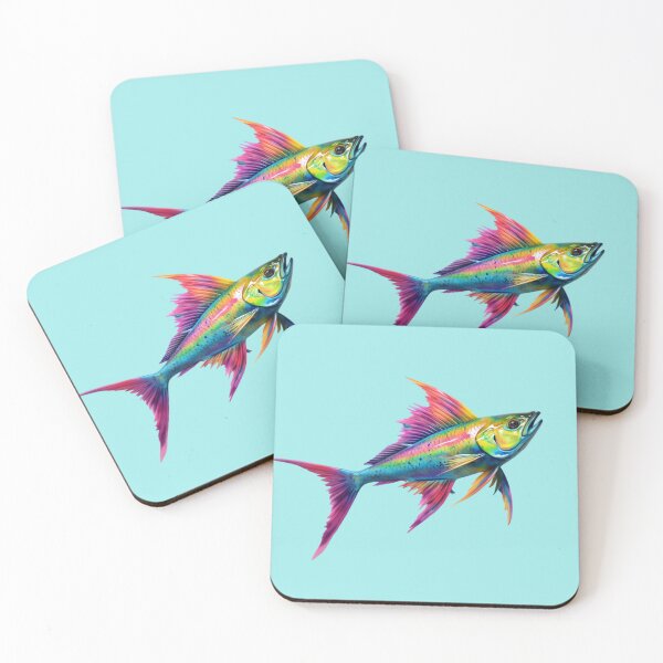 Item preview, Rainbow Kingfish designed and sold by AiApparel24-art.