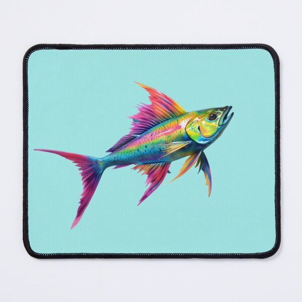 Item preview, Rainbow Kingfish designed and sold by AiApparel24-art.