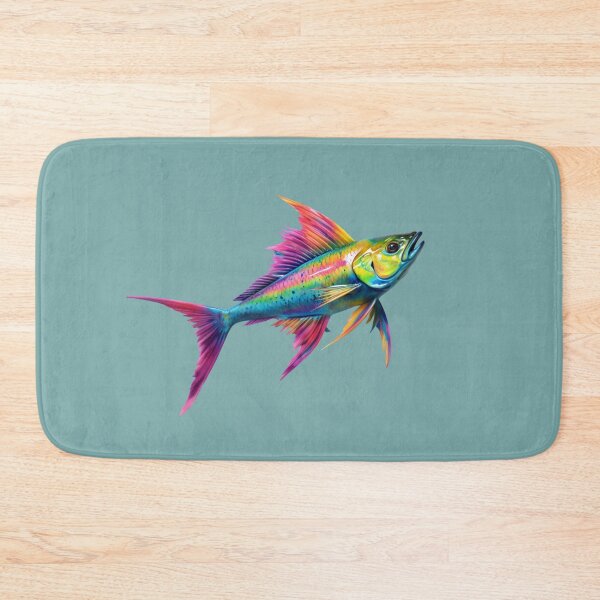 Item preview, Rainbow Kingfish designed and sold by AiApparel24-art.