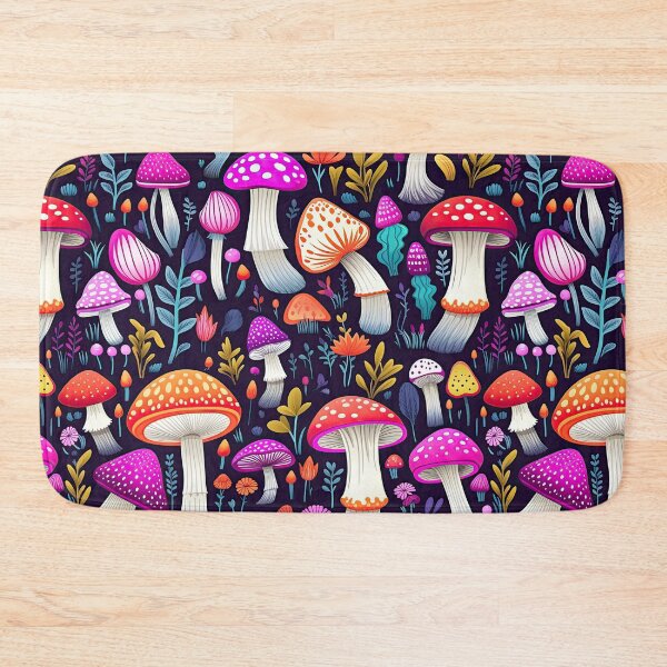 Artikelvorschau, Fungi Fantasia: A Mushroom Pattern Collection - Design 18 entworfen und verkauft von kawaiidoodlesuk.