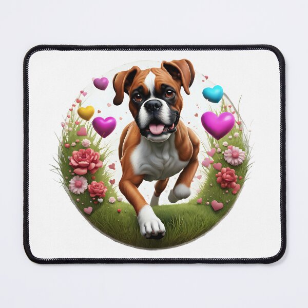 Item preview, Cute playful Boxer Dog designed and sold by Kaleddis.
