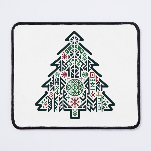 Item preview, Norse Christmas - Runic Tree designed and sold by Truck Stop One.
