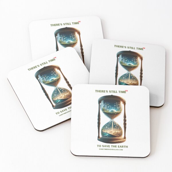 Item preview, TO SAVE THE EARTH V2 ‘THERE’S STILL TIME’ (TM) hourglass designed and sold by Christopher Bradley.