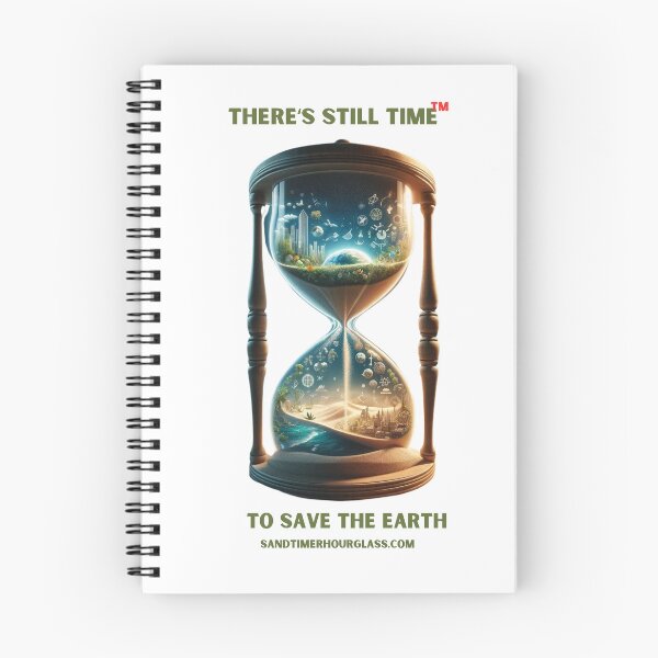 Artikelvorschau, TO SAVE THE EARTH V2 „THERE’S STILL TIME“ (TM) Sanduhr entworfen und verkauft von Christopher Bradley.