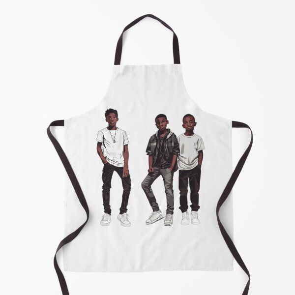 Item preview, Tres chicos negros en sintonía con la sencillez. designed and sold by josiasalves65.