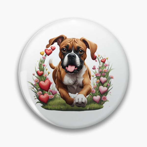 Item preview, Cute playful Boxer Dog designed and sold by Kaleddis.