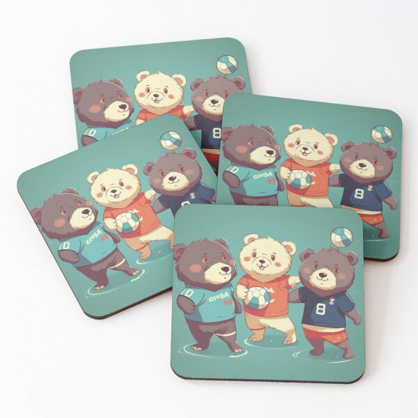 Item preview, Volleyball Bear team designed and sold by Highlandkings.