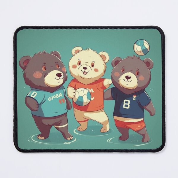 Item preview, Volleyball Bear team designed and sold by Highlandkings.