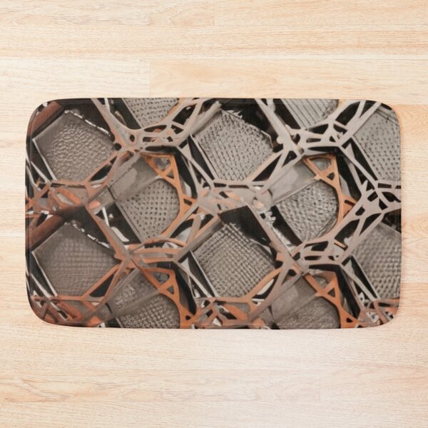 Item preview, logo picture abstract illustration piece of metal ceramics metallic gray designed and sold by gulka8.