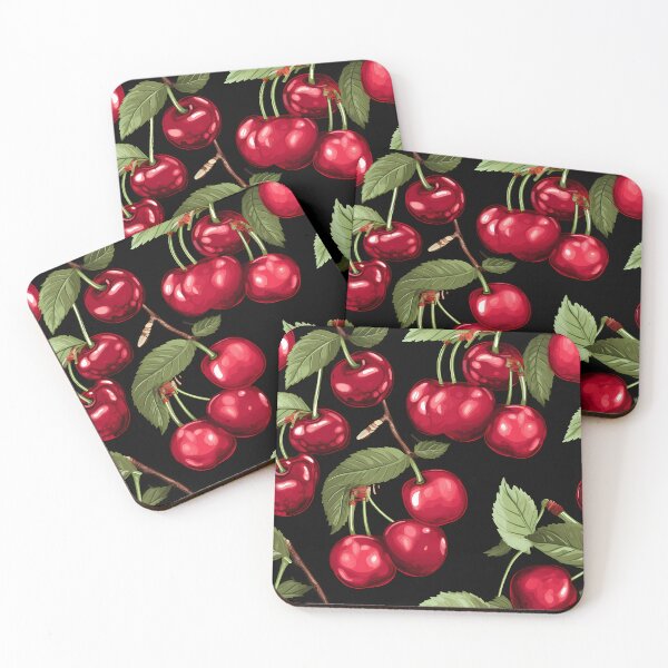 Artikelvorschau, Cherry Illustration Art #2 entworfen und verkauft von CareToCanvas.
