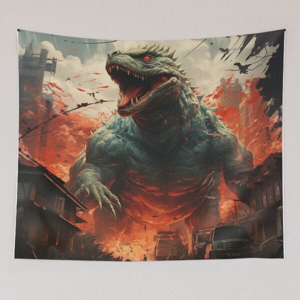 Aperçu de l'œuvre Kaiju créée et vendue par Rxquiem.
