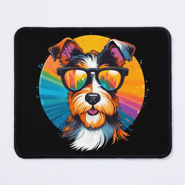 Item preview, Copy of Rough haired wire fox terrier dog cute illustration. designed and sold by NBSStore.