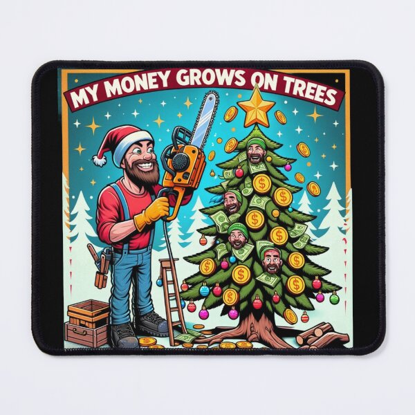 Item preview, Crazy Funny My money grows on trees designed and sold by ArtFeverShop.