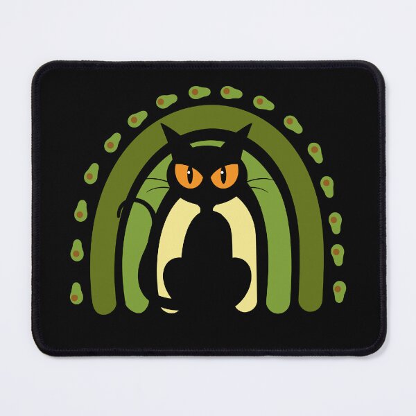 Item preview,  Avocado Black Cat Avocato Funny Animal Essential T-shirt designed and sold by MAGness.