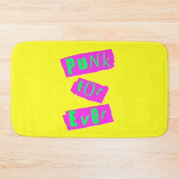 Item preview, Punk Forever Green on Yellow, designed and sold by Logo-A-GoGo.
