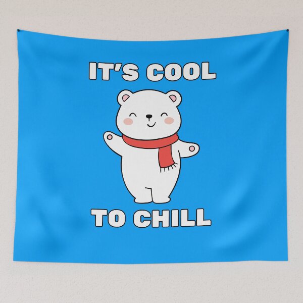 Item preview, It's Cool To Chill  designed and sold by RedPumpFlash.