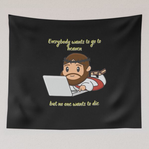Item preview, everyone wants to go to heaven designed and sold by Moris-shop.