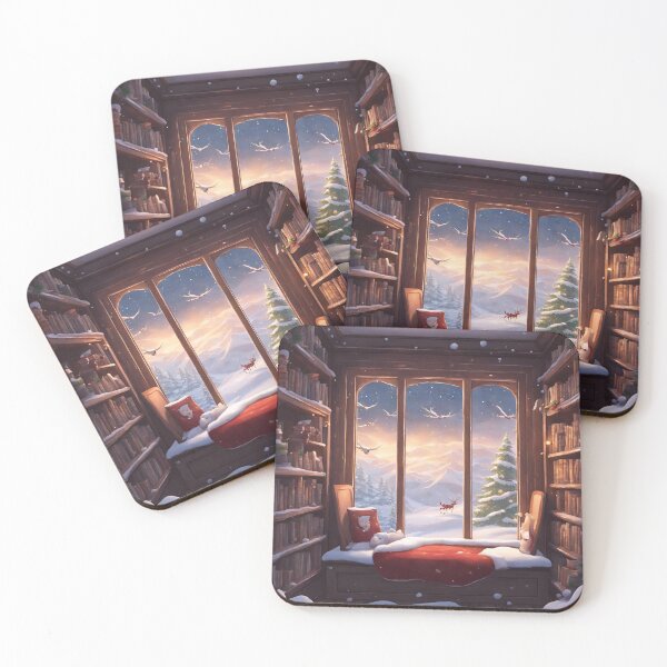 Item preview, Christmas Reading Nook 01 designed and sold by TheKnightWriter.
