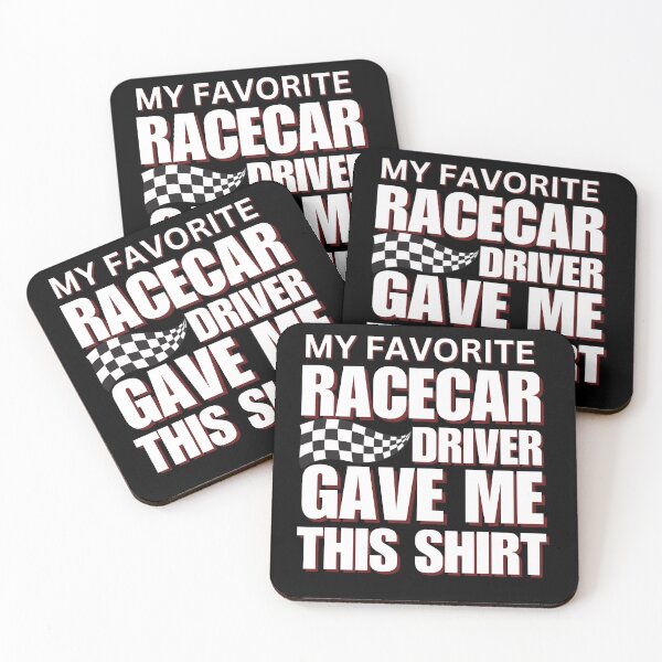 Item preview, My Favorite Racecar Driver Gave Me This Shirt Checkered Flag Motorsports Racing Cars Race Car Driver Racer designed and sold by CarantinedChaos.