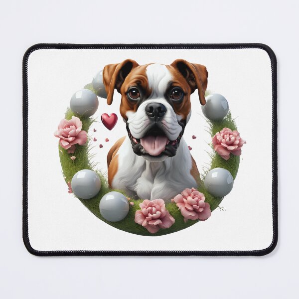 Item preview, Cute playful Boxer Dog designed and sold by Kaleddis.
