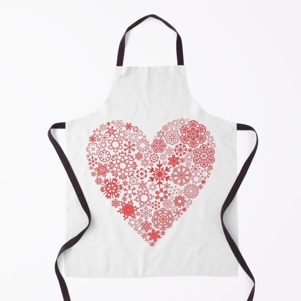 Item preview, Snowflake Heart Shape designed and sold by RedPumpFlash.