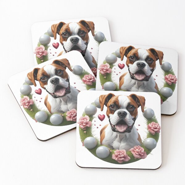 Item preview, Cute playful Boxer Dog designed and sold by Kaleddis.