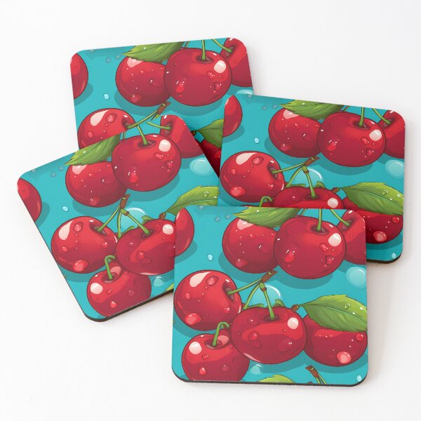 Artikelvorschau, Cherry Illustration Art #3 entworfen und verkauft von CareToCanvas.