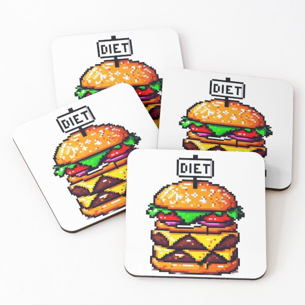 Item preview, Hamburguer, pixel art designed and sold by PexelBoi.