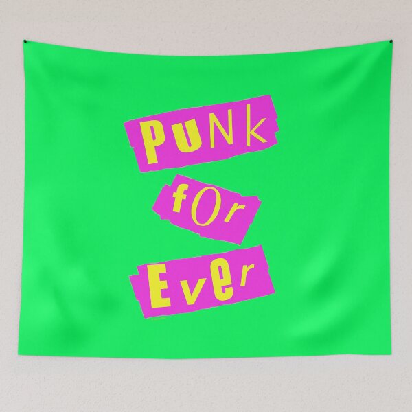 Item preview, Punk For Ever Green designed and sold by Logo-A-GoGo.
