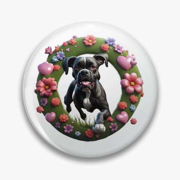 Item preview, Cute playful Boxer Dog designed and sold by Kaleddis.