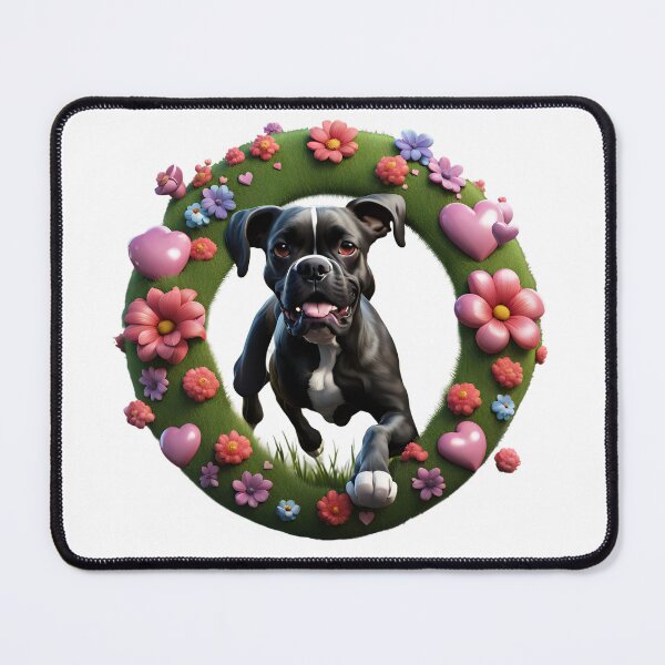 Item preview, Cute playful Boxer Dog designed and sold by Kaleddis.