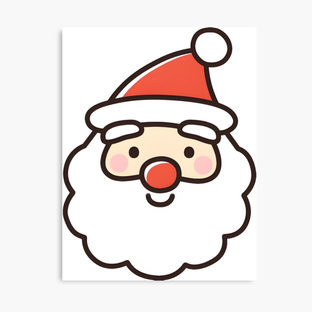 SANTA CLAUS, Drawing Photographic Print