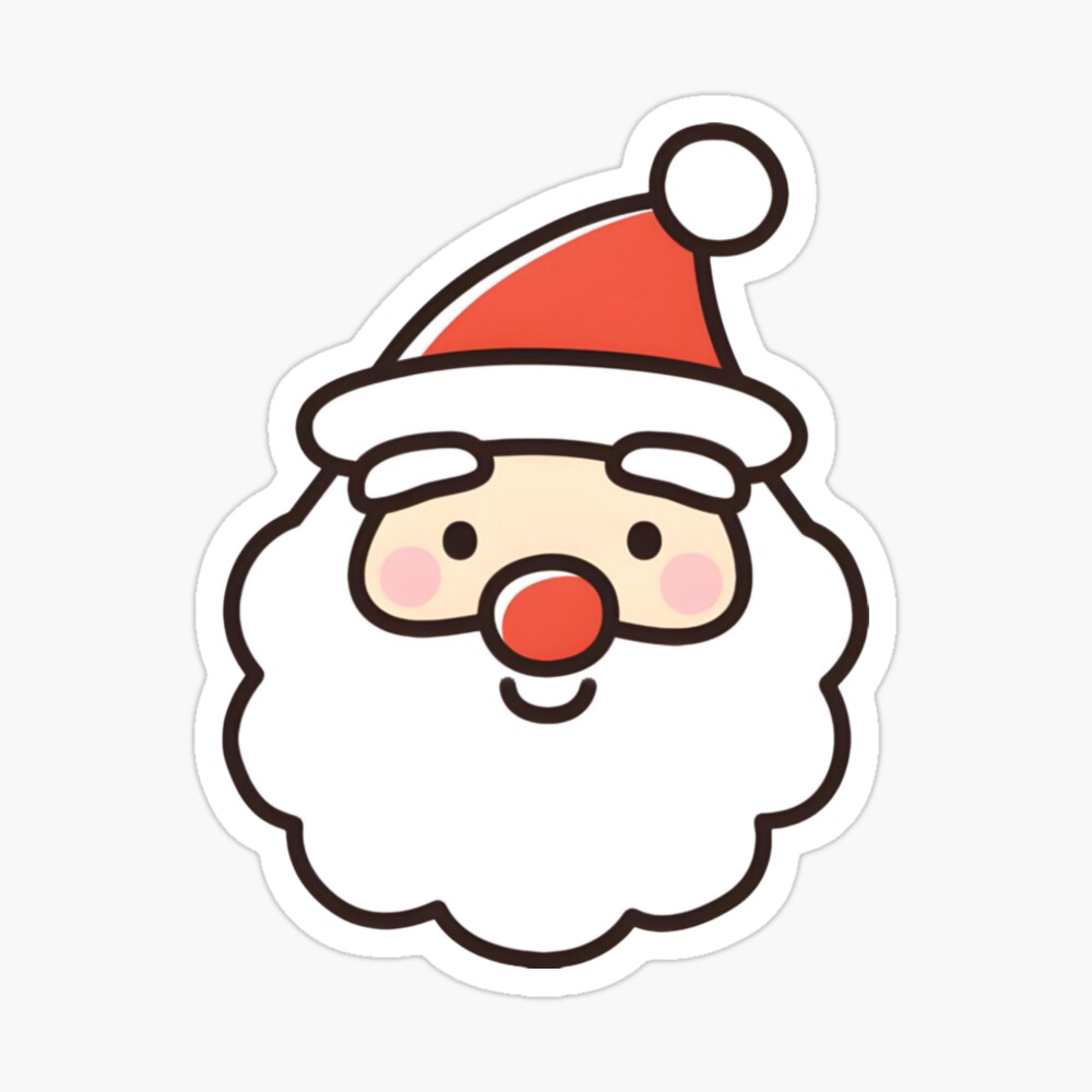 SANTA CLAUS, Drawing Photographic Print